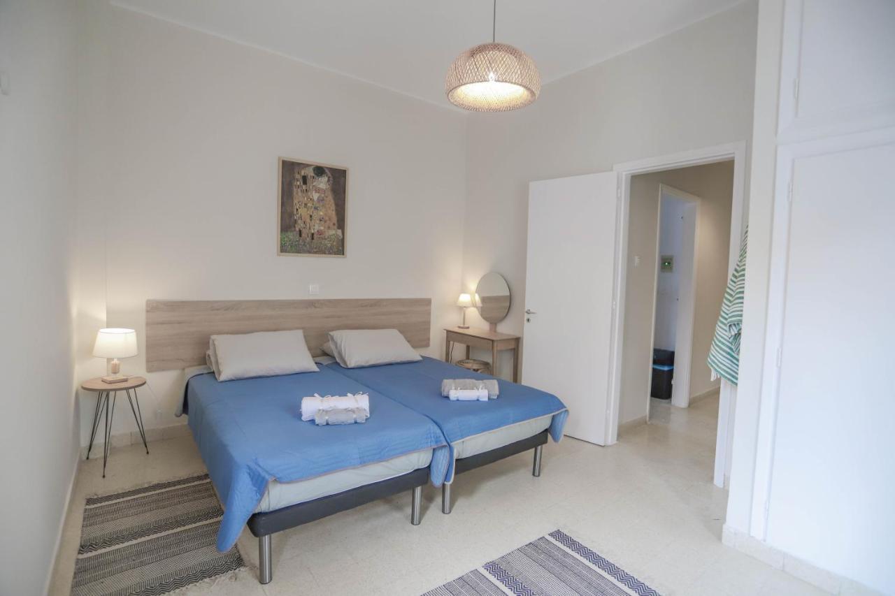 Traditional Town Garden Apartment Rhodes City Eksteriør bilde